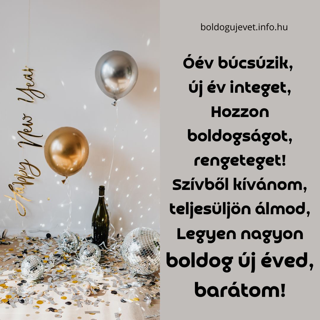 boldog új évet idézet barátnak